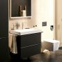 Bateria umywalkowa stojąca chrom 73060000 Hansgrohe Tecturis E zdj.3
