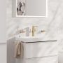 Bateria umywalkowa stojąca 73060140 Hansgrohe Tecturis E zdj.3