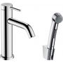 Hansgrohe Tecturis S 73211000 bateria umywalkowa ze słuchawką typu bidetta stojąca chrom zdj.1