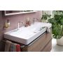 Bateria umywalkowa stojąca chrom 73321000 Hansgrohe Tecturis S zdj.3