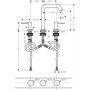 Hansgrohe Tecturis S 73330140 bateria umywalkowa stojąca zdj.2
