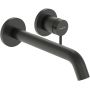 Bateria umywalkowa podtynkowa czarna 73351340 Hansgrohe Tecturis S zdj.1