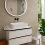 Bateria umywalkowa podtynkowa czarna 73351670 Hansgrohe Tecturis S zdj.3
