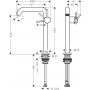 Hansgrohe Tecturis S 73372000 bateria umywalkowa stojąca chrom zdj.2