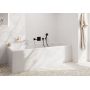 Wylewka do baterii wannowej czarna 73410670 Hansgrohe Tecturis E zdj.3