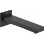 Wylewka do baterii wannowej czarna 73410670 Hansgrohe Tecturis E zdj.1