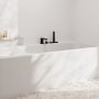 Bateria wannowo-prysznicowa nawannowa czarna 73443670 Hansgrohe Tecturis E zdj.4