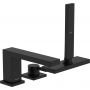 Bateria wannowo-prysznicowa nawannowa czarna 73443670 Hansgrohe Tecturis E zdj.1