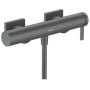 Bateria prysznicowa ścienna czarna 73620340 Hansgrohe Tecturis E zdj.1