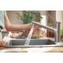 Hansgrohe Zesis M33 74820800 bateria kuchenna stojąca stal zdj.5