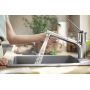 Hansgrohe Zesis M33 74821000 bateria kuchenna stojąca chrom zdj.3