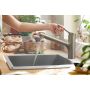 Hansgrohe Zesis M33 74821800 bateria kuchenna stojąca stal zdj.3