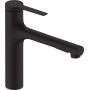 Hansgrohe Zesis M33 74822670 bateria kuchenna stojąca czarna zdj.1