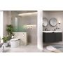 Bateria umywalkowa stojąca czarna 75023670 Hansgrohe Vivenis zdj.3