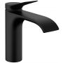 Bateria umywalkowa stojąca czarna 75024670 Hansgrohe Vivenis zdj.1