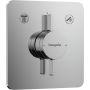 Hansgrohe DuoTurn Q 75414000 bateria wannowo-prysznicowa podtynkowa chrom zdj.1