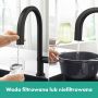 Hansgrohe Aqittura M91 76800670 bateria kuchenna z filtrem stojąca czarna zdj.6