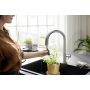 Bateria kuchenna z filtrem stojąca stal 76801800 Hansgrohe Aqittura M91 zdj.8