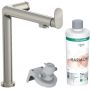 Hansgrohe Aqittura M91 76802800 bateria kuchenna z filtrem stojąca stal zdj.1