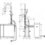 Hansgrohe Aqittura M91 76836800 bateria kuchenna z filtrem stojąca stal zdj.2