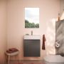 Umywalka z szafką 50 cm szarą 54395760 Hansgrohe Xilesa E zdj.3