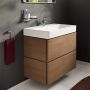Umywalka z szafką 80 cm dąb 54397550 Hansgrohe Xilesa E zdj.3