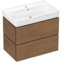 Umywalka z szafką 80 cm dąb 54397550 Hansgrohe Xilesa E zdj.1