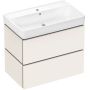 Umywalka z szafką 80 cm beżową 54397780 Hansgrohe Xilesa E zdj.1