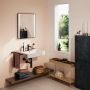 Lustro 60x70 cm prostokątne z oświetleniem czarny 54975670 Hansgrohe Xarita Lite Q zdj.4