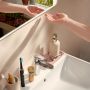 Lustro 120x70 cm prostokątne z oświetleniem biały 54978700 Hansgrohe Xarita Lite Q zdj.5