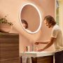 Lustro 70x70 cm okrągłe z oświetleniem biały 54991700 Hansgrohe Xarita S zdj.8