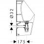 Pisuar 60286450 Hansgrohe EluPura Original S zdj.2