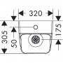 Pisuar 61184450 Hansgrohe EluPura Original Q zdj.2