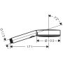 Słuchawka prysznicowa biała 24111700 Hansgrohe Pulsify Select zdj.2