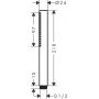 Hansgrohe Pulsify S 24125000 słuchawka prysznicowa chrom zdj.2
