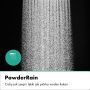Deszczownica 26x26 cm okrągła czarna 24141340 Hansgrohe Pulsify S zdj.3