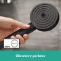 Zestaw prysznicowy ścienny termostatyczny z deszczownicą czarny 24220670 Hansgrohe Pulsify S zdj.7