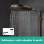 Zestaw prysznicowy ścienny termostatyczny z deszczownicą 24222140 Hansgrohe Pulsify S Puro zdj.4