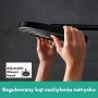 Zestaw prysznicowy ścienny termostatyczny z deszczownicą czarny 24222670 Hansgrohe Pulsify S Puro zdj.9