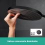 Zestaw prysznicowy ścienny termostatyczny z deszczownicą czarny 24222670 Hansgrohe Pulsify S Puro zdj.6