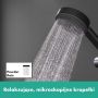 Zestaw prysznicowy ścienny termostatyczny z deszczownicą czarny 24236670 Hansgrohe Pulsify S zdj.8