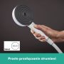 Zestaw prysznicowy ścienny z deszczownicą biały 24237700 Hansgrohe Pulsify S Puro zdj.4