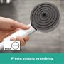 Zestaw prysznicowy ścienny termostatyczny z deszczownicą biały 24240700 Hansgrohe Pulsify S zdj.9