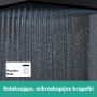 Deszczownica 26x26 cm kwadratowa czarna 24331670 Hansgrohe Pulsify E zdj.8