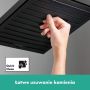 Deszczownica 26x26 cm kwadratowa czarna 24331670 Hansgrohe Pulsify E zdj.9