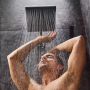 Deszczownica 26x26 cm kwadratowa czarna 24331670 Hansgrohe Pulsify E zdj.5