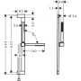 Hansgrohe Pulsify S 24372700 zestaw prysznicowy ścienny biały zdj.2