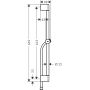 Drążek prysznicowy 66.9 cm 24400340 Hansgrohe Unica zdj.2