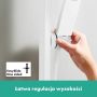 Drążek prysznicowy 65 cm 24404700 Hansgrohe Unica zdj.5
