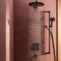 Deszczownica z ramieniem 30x30 cm okrągła czarna 24540670 Hansgrohe Raindance Alive S zdj.6